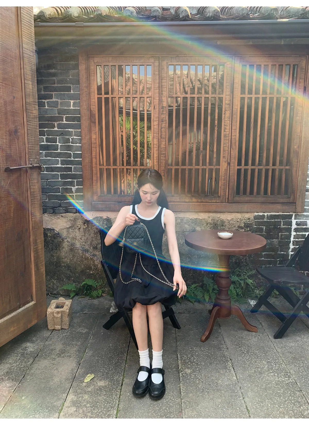 Organza bud skirt