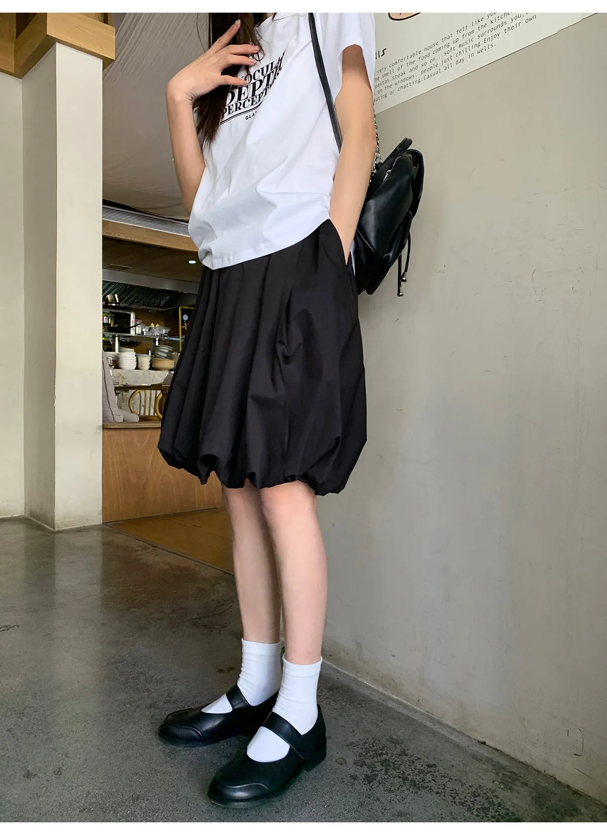 Organza bud skirt