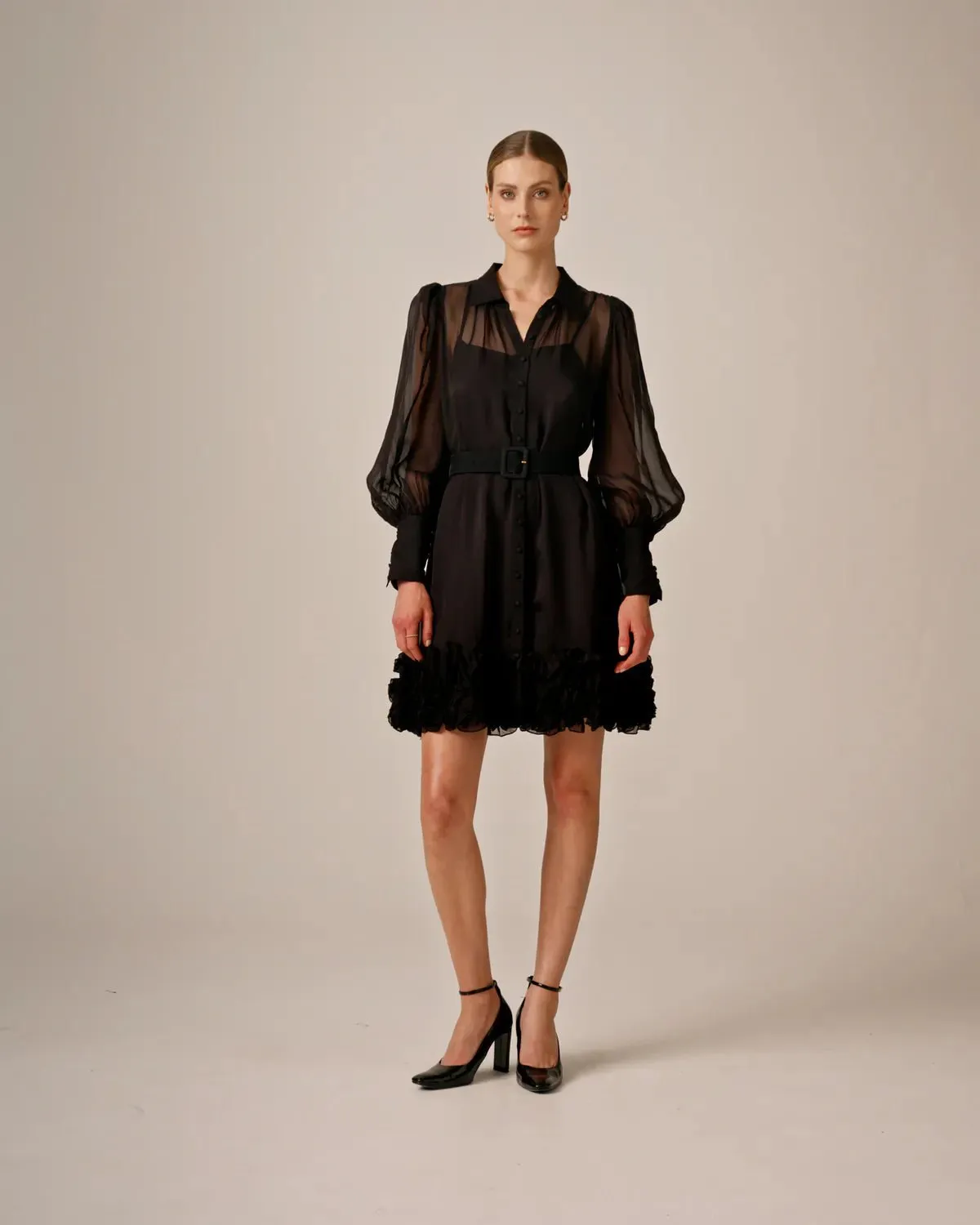 ORGANZA MINI DRESS