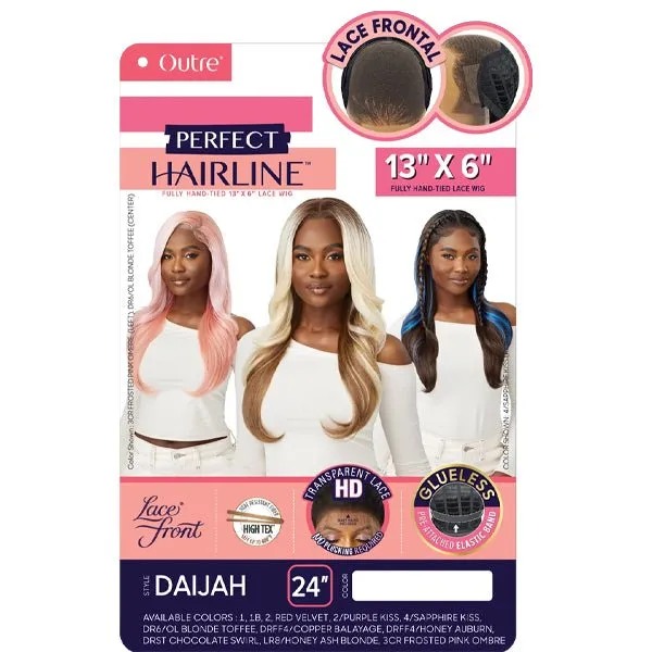 Outre Perfect Hairline Synthetic 13x6 Faux Scalp Lace Front Wig - DAIJAH