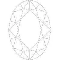 Oval SUPERNOVA Loose Moissanite Stone