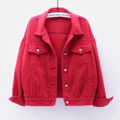 Oversized Classic Denim Jacket – Timeless & Stylish, 5 Sizes Available.