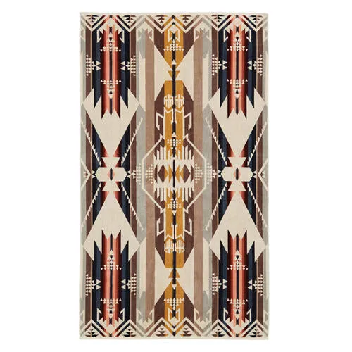 Oversized Jacquard Towel