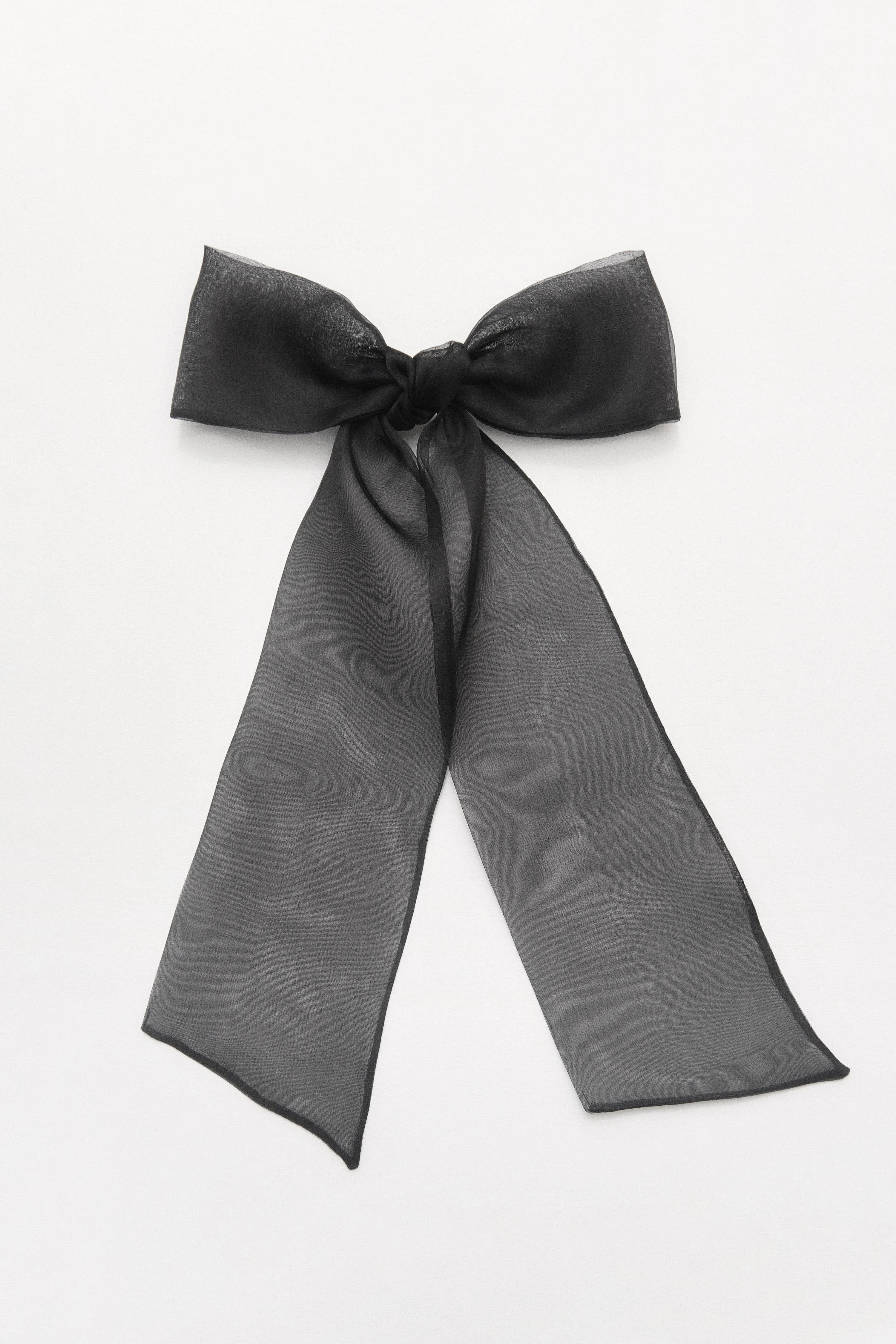 OVERSIZED ORGANZA BOW