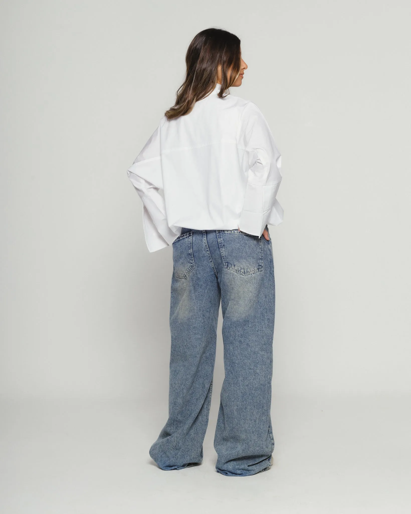 Oversized Wide Sleeve Shirt