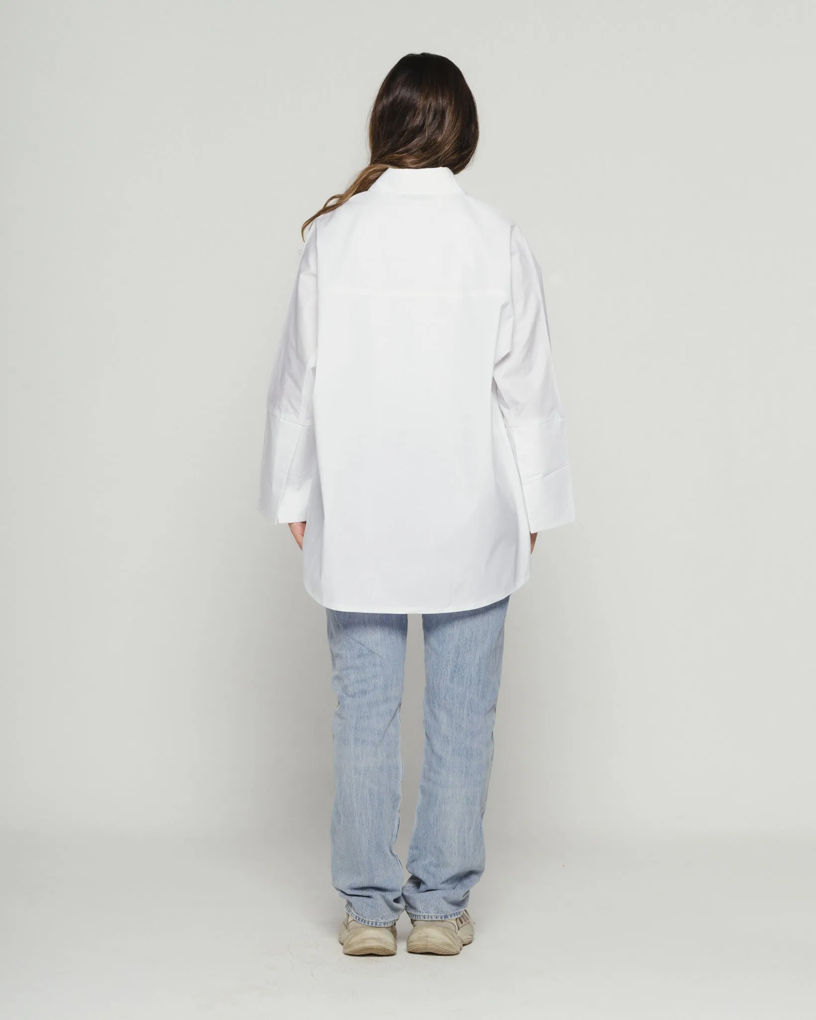 Oversized Wide Sleeve Shirt