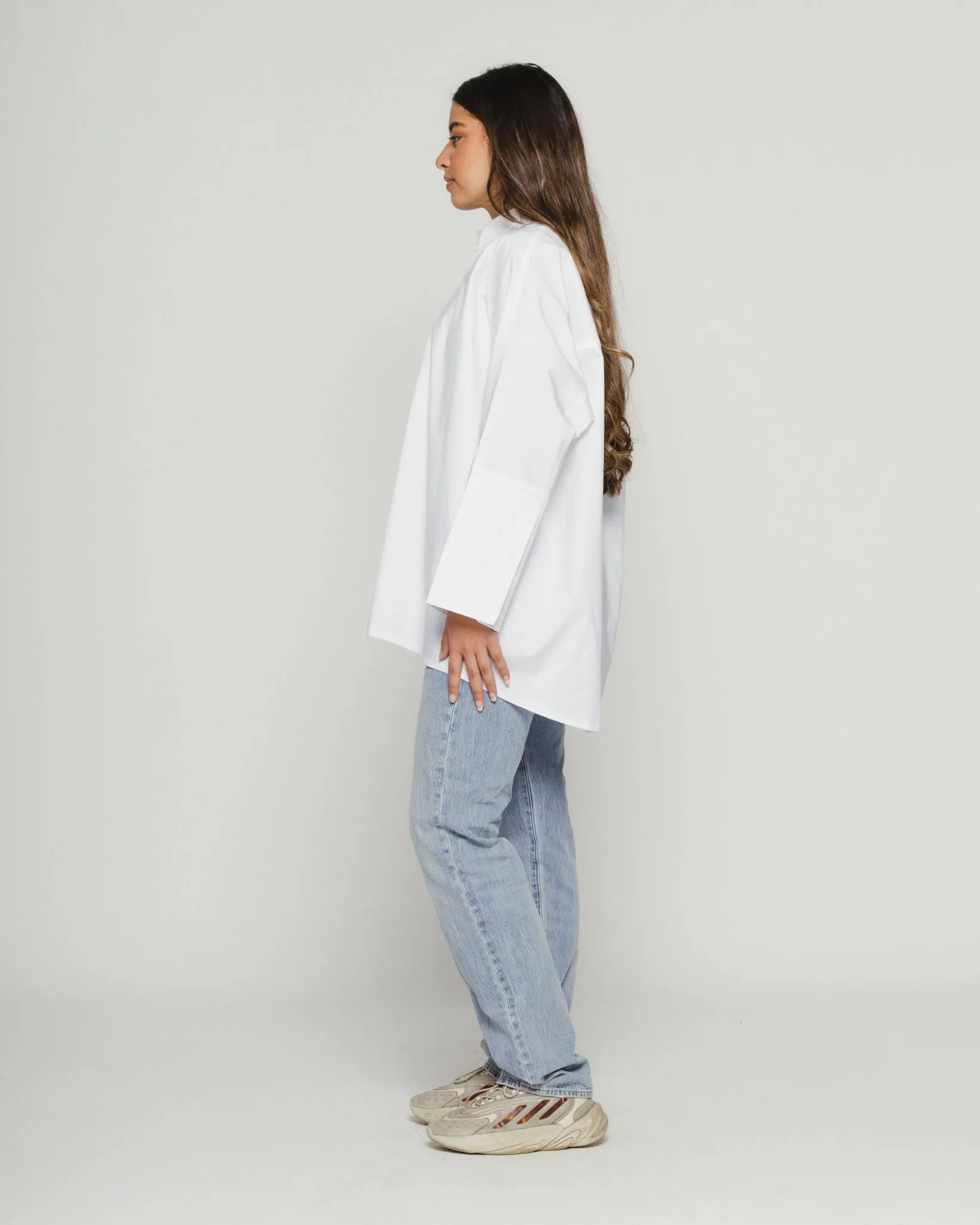 Oversized Wide Sleeve Shirt