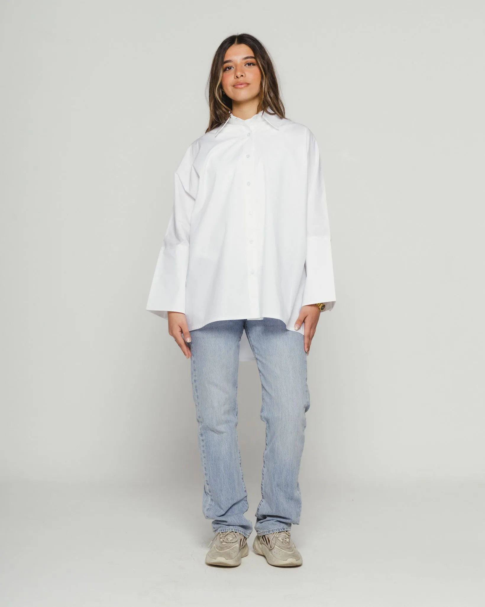Oversized Wide Sleeve Shirt