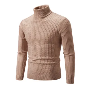 Owenor | Men Turtlenck Slim Fit Knitted Sweater | Wam