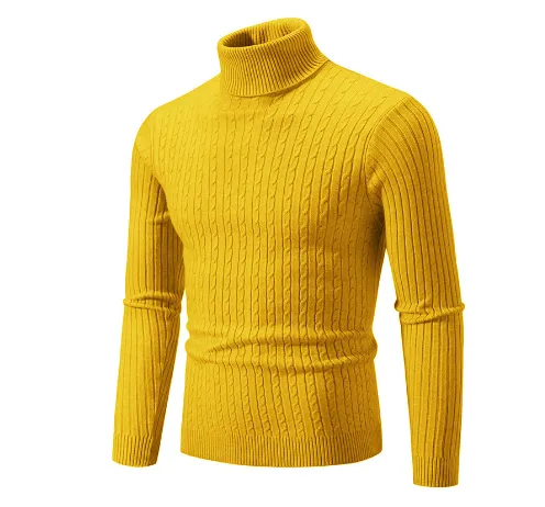 Owenor | Men Turtlenck Slim Fit Knitted Sweater | Wam