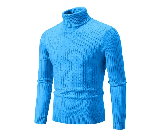 Owenor | Men Turtlenck Slim Fit Knitted Sweater | Wam