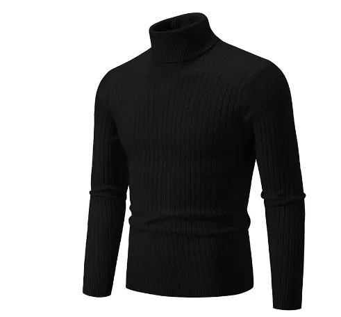 Owenor | Men Turtlenck Slim Fit Knitted Sweater | Wam