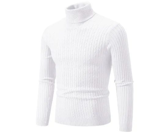 Owenor | Men Turtlenck Slim Fit Knitted Sweater | Wam