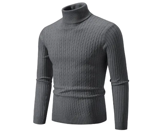 Owenor | Men Turtlenck Slim Fit Knitted Sweater | Wam