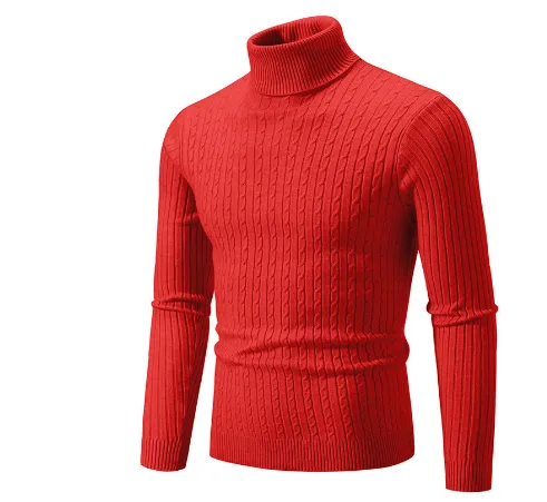Owenor | Men Turtlenck Slim Fit Knitted Sweater | Wam