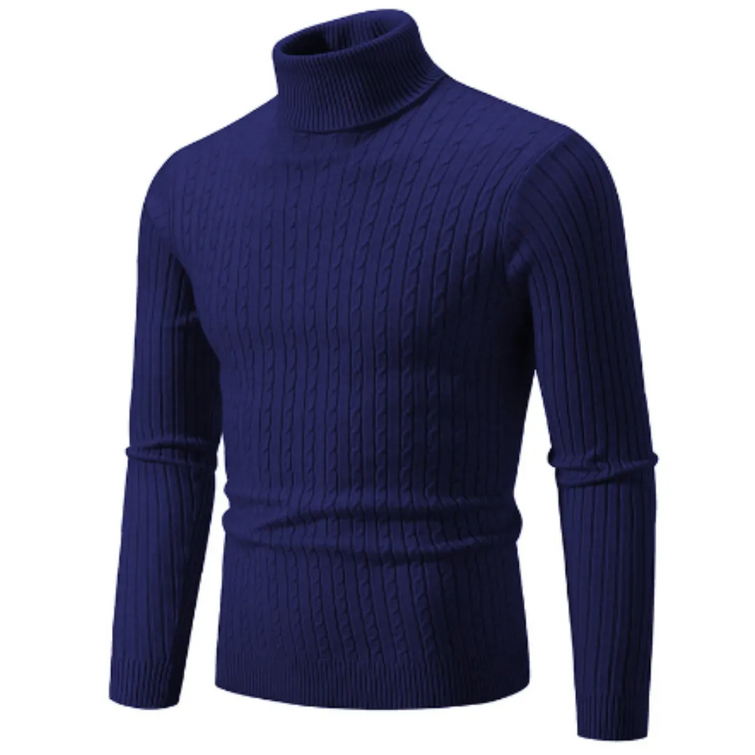 Owenor | Men Turtlenck Slim Fit Knitted Sweater | Wam