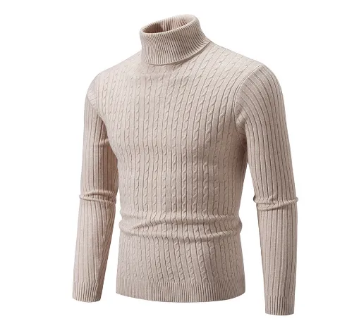 Owenor | Men Turtlenck Slim Fit Knitted Sweater | Wam