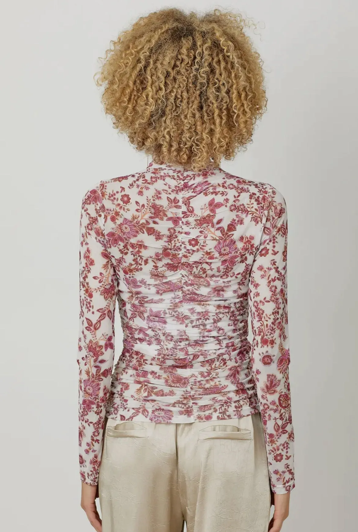 Paisley Layered Top