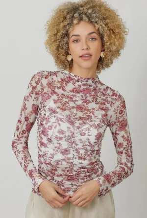 Paisley Layered Top