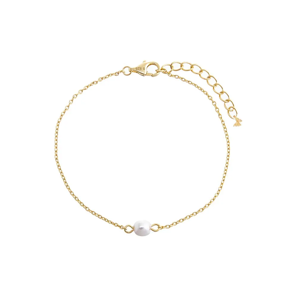 Pearl Chain Bracelet