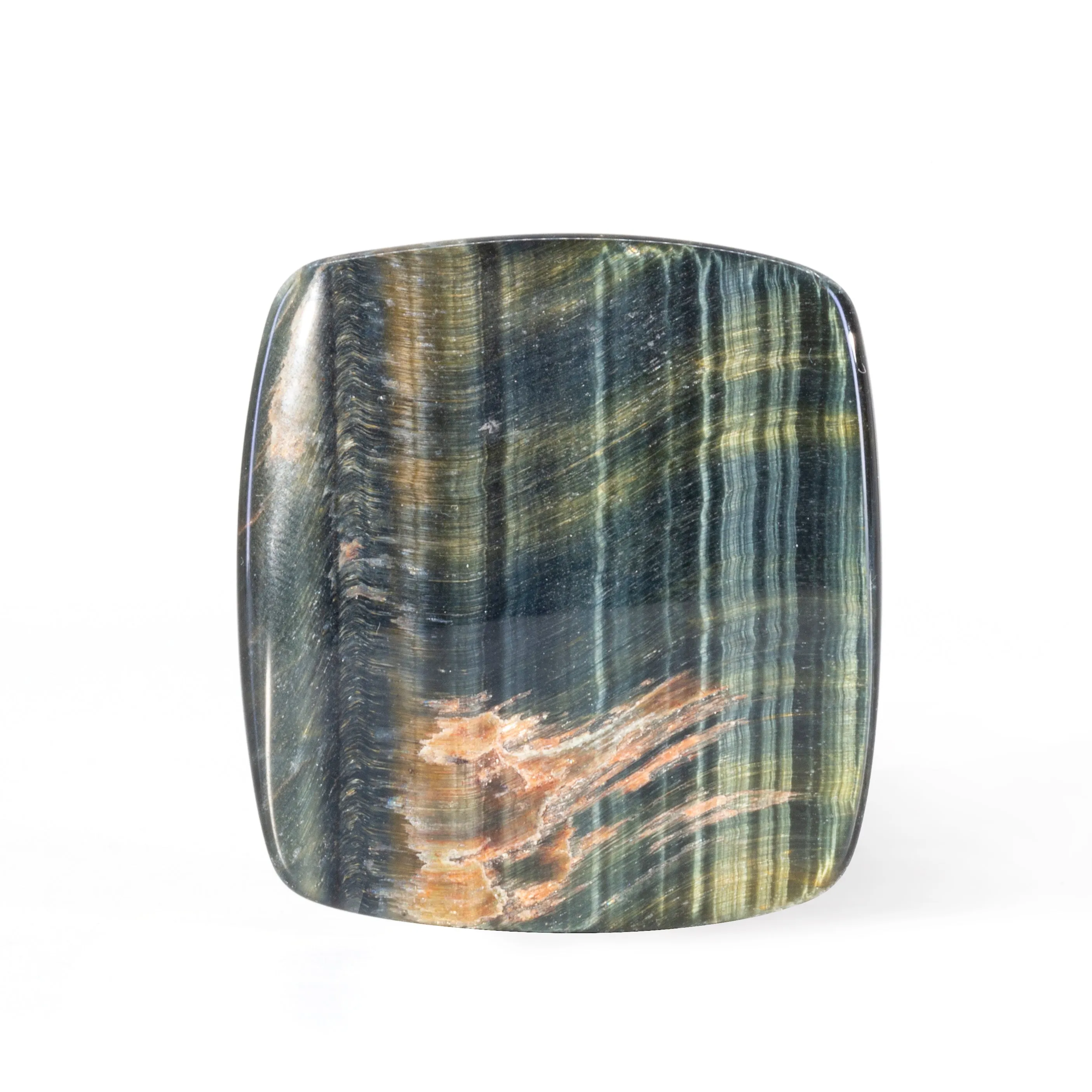 Pietersite 43.75mm 87 carat Polished Crystal Cabochon- South Africa