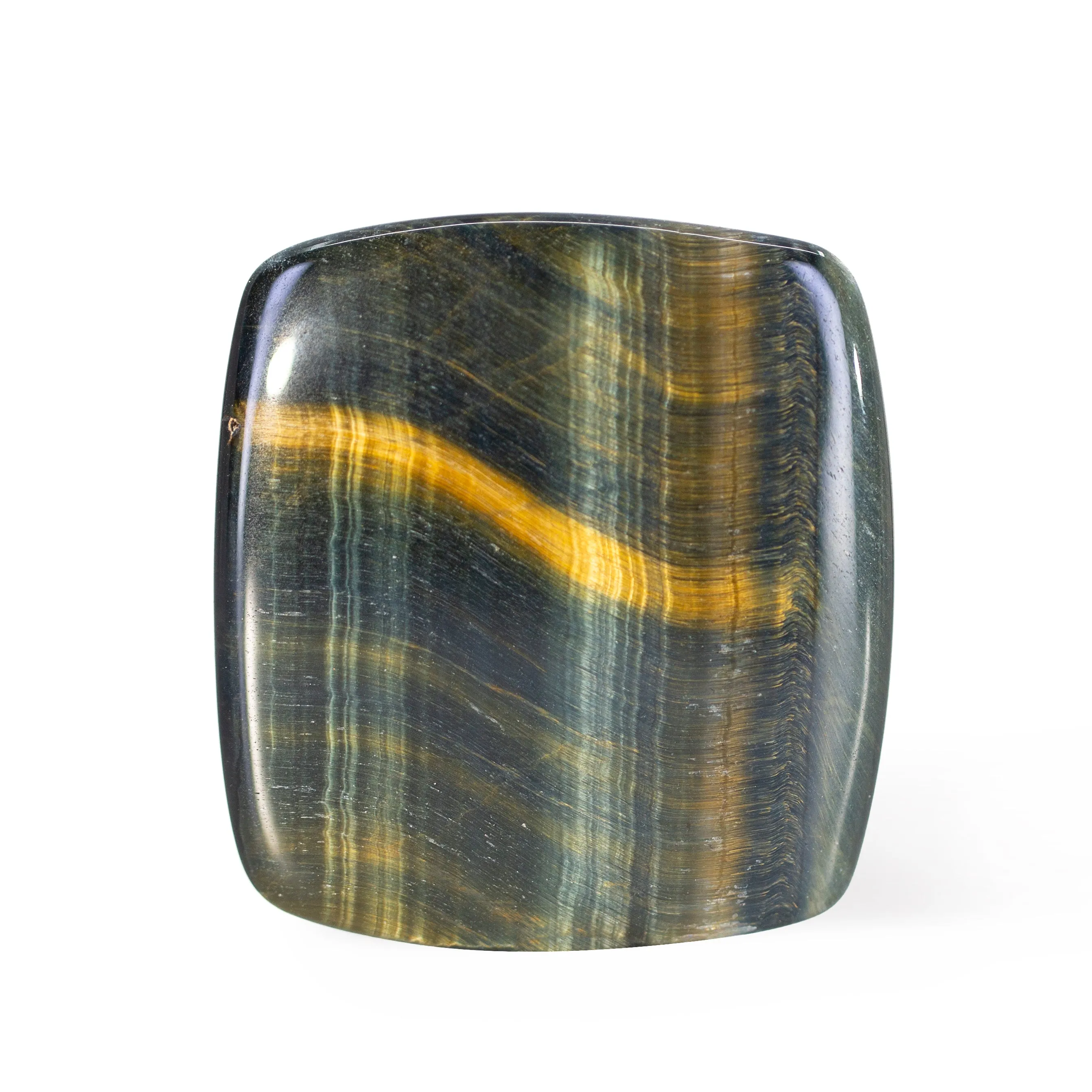 Pietersite 43.75mm 87 carat Polished Crystal Cabochon- South Africa