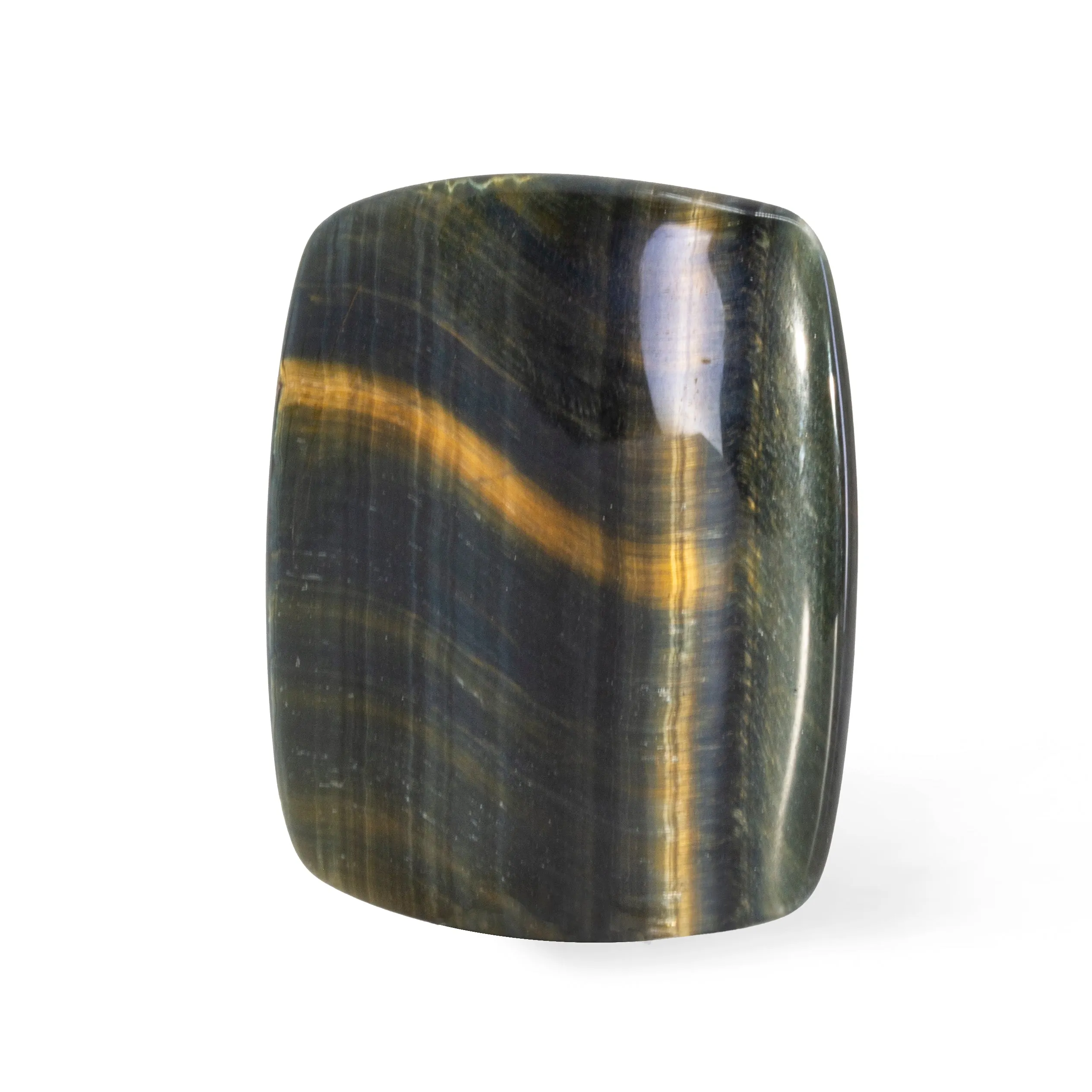 Pietersite 43.75mm 87 carat Polished Crystal Cabochon- South Africa