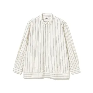 Pilgrim Surf Supply - Claude Longsleeve Shirt - Natural Stripe