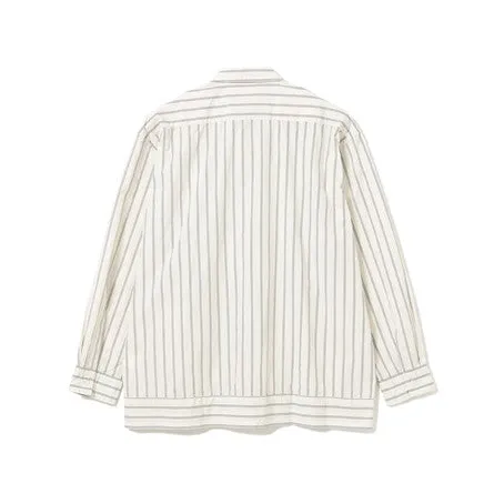 Pilgrim Surf Supply - Claude Longsleeve Shirt - Natural Stripe