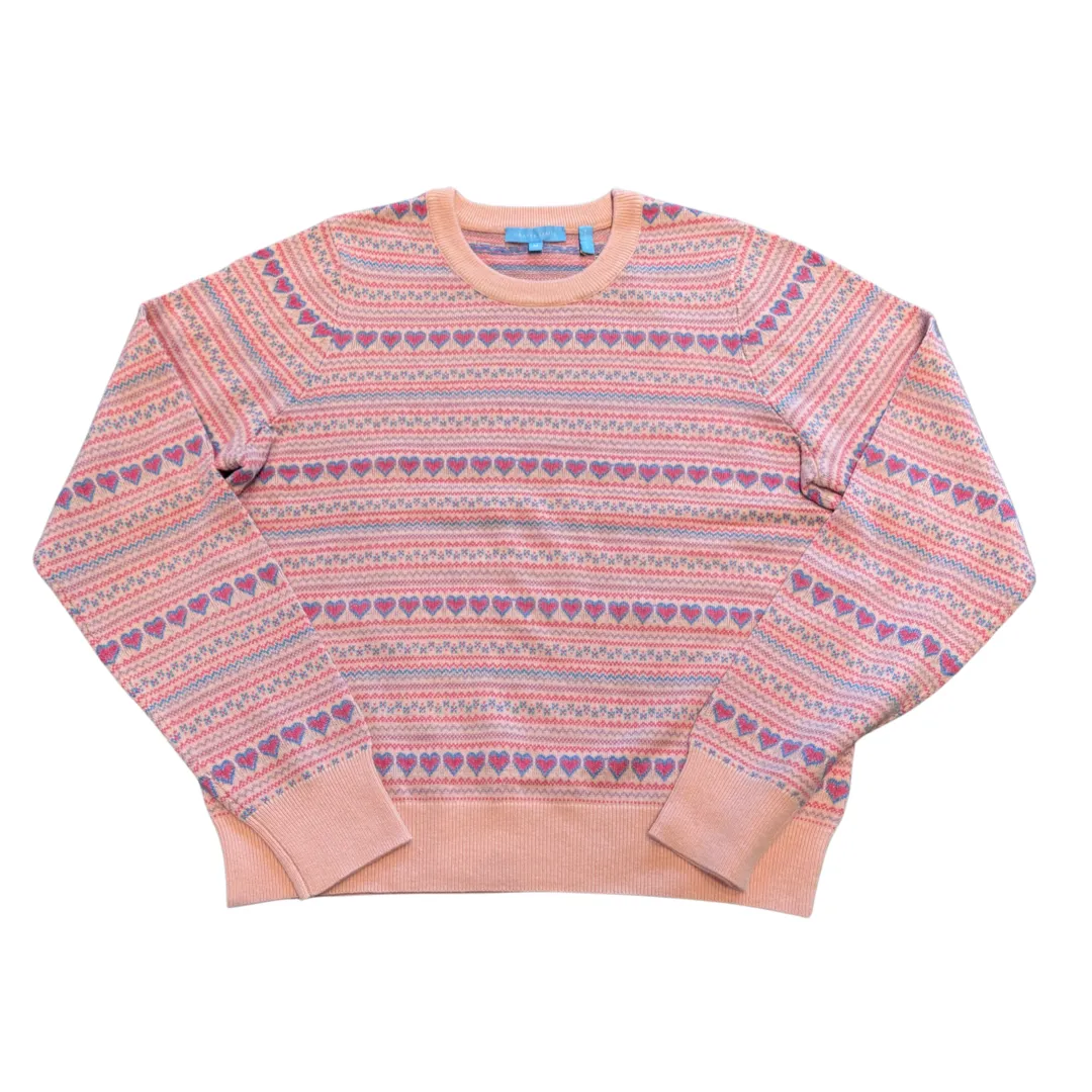 Pink Fairisle Crewneck Sweater