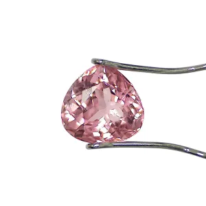 Pink Tourmaline, 2.29ct Trillion Cut