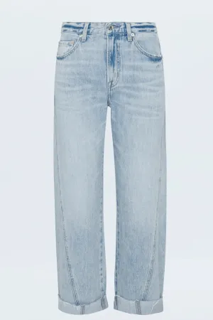Pistola: Kacey Mid Rise Cuffed Boyfriend Pant in Berkeley