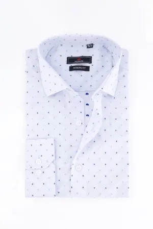 PLAIN DOTTED FORMAL SHIRT