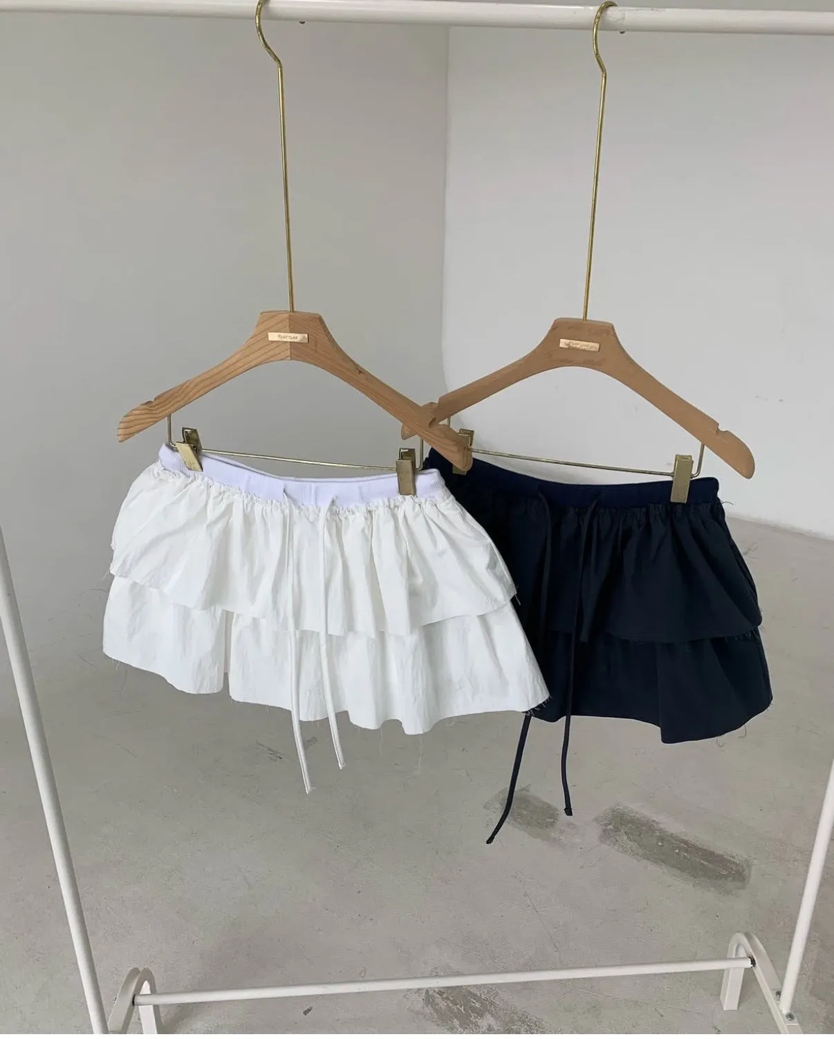Pleated Cake Dress Pant skirt