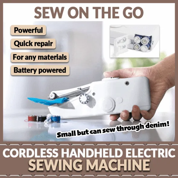 Portable Handheld Electric Sewing Machine