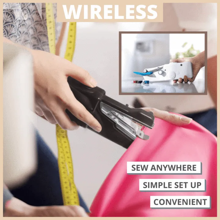 Portable Handheld Electric Sewing Machine