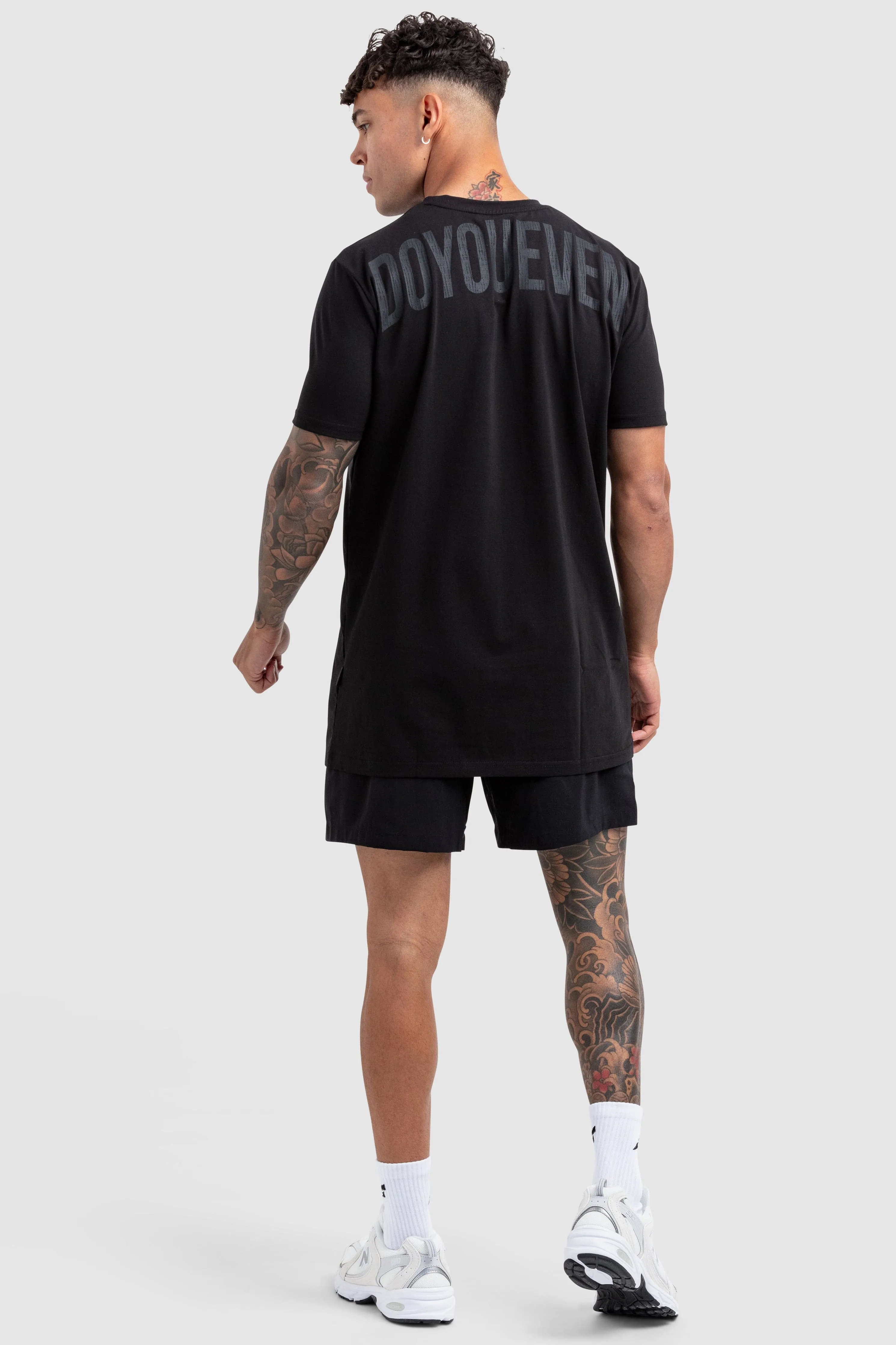 Power Regular Fit Tee V2 - Black