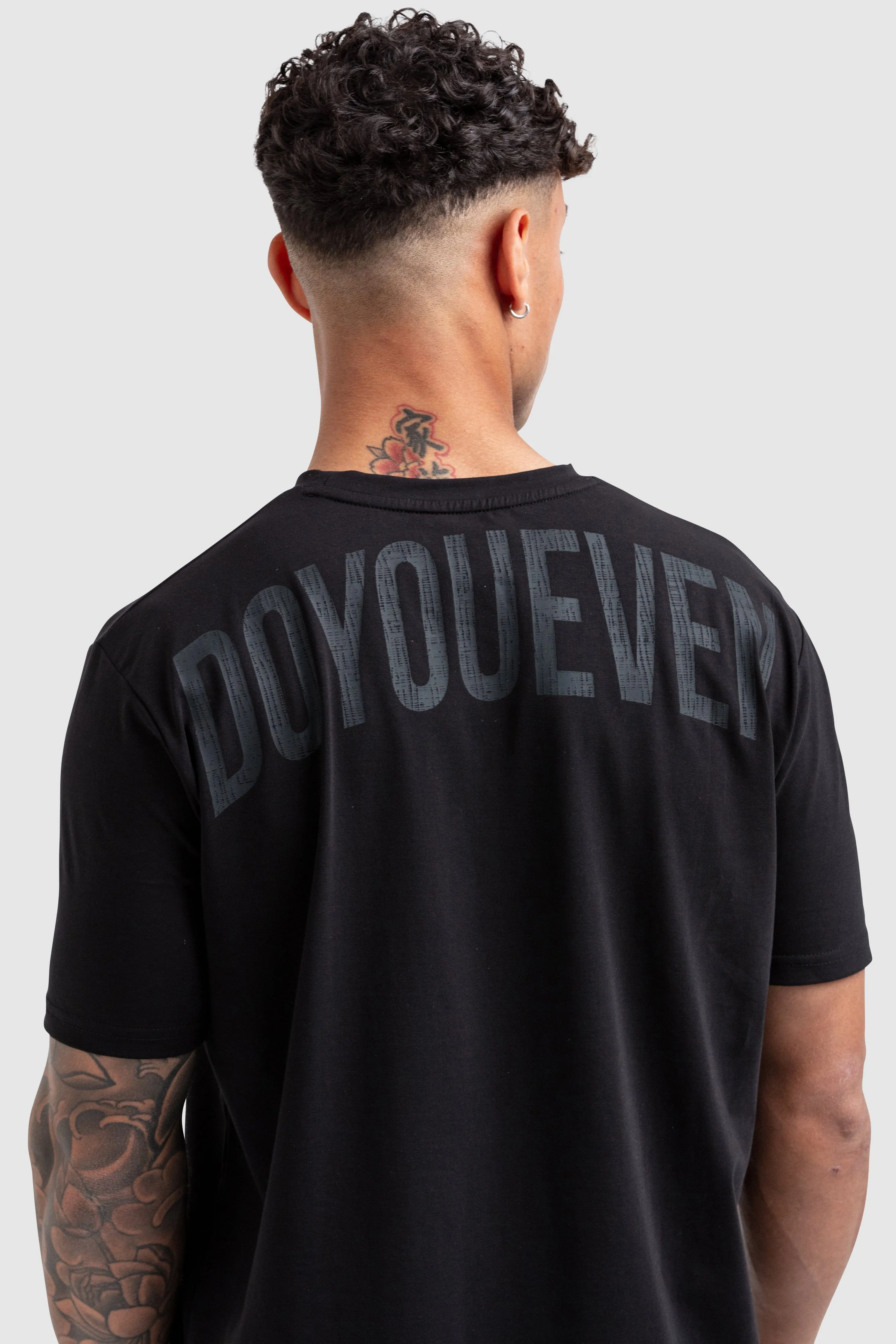 Power Regular Fit Tee V2 - Black