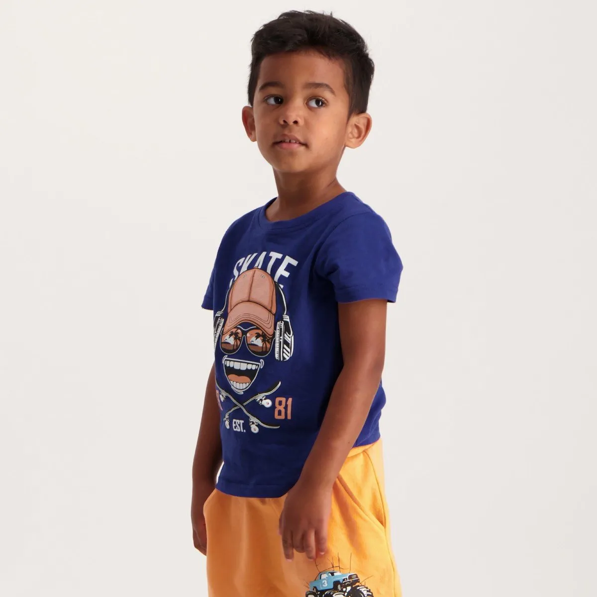 Pre-Boys 2 Pack T-Shirts -Navy/Stripe