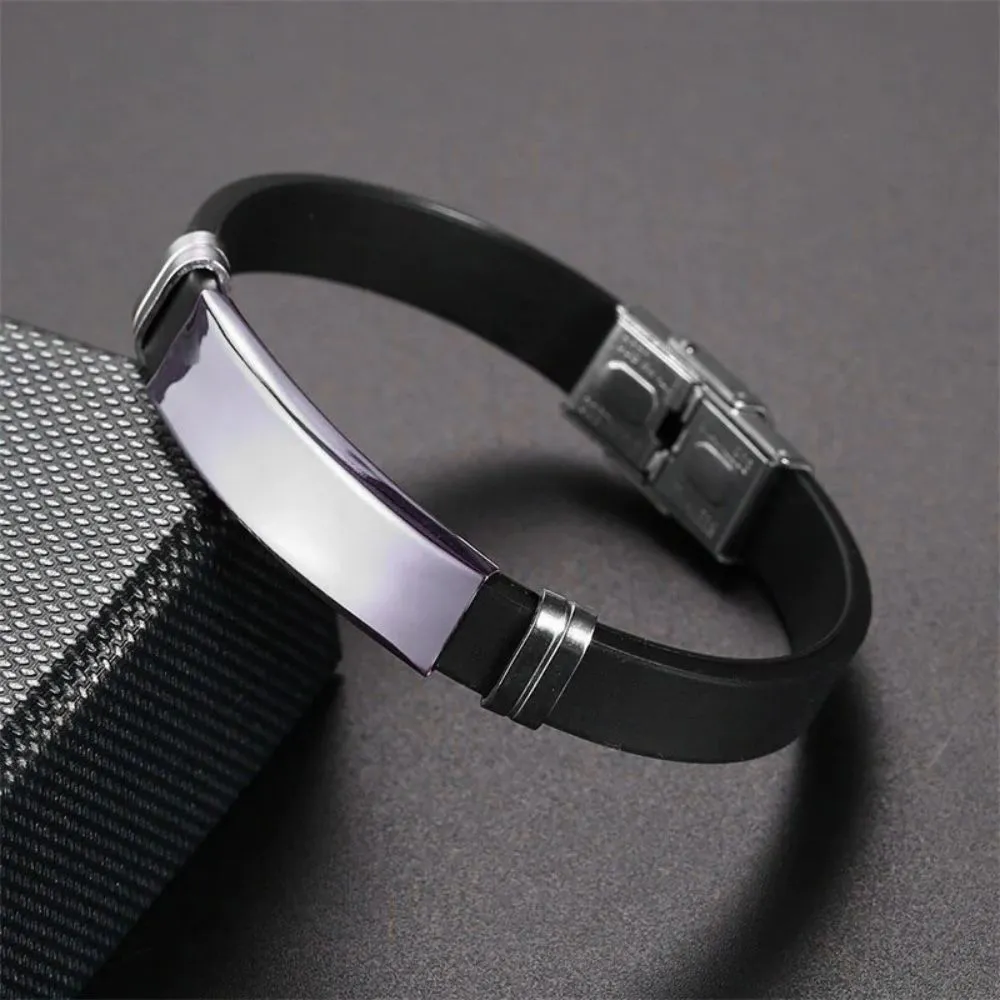 Premium Quality Stainless Steel Gold Plated Fashion Bracelet Bangle for Men