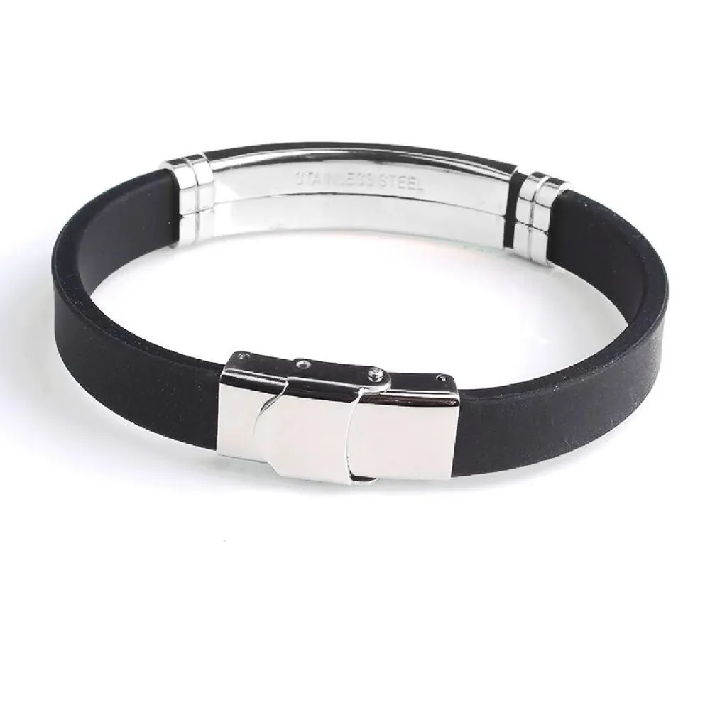 Premium Quality Stainless Steel Gold Plated Fashion Bracelet Bangle for Men