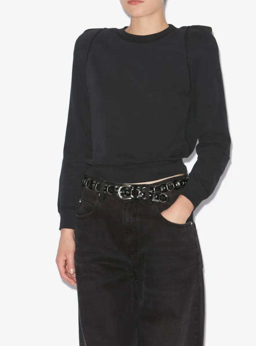 PRISSA TOP - BLACK