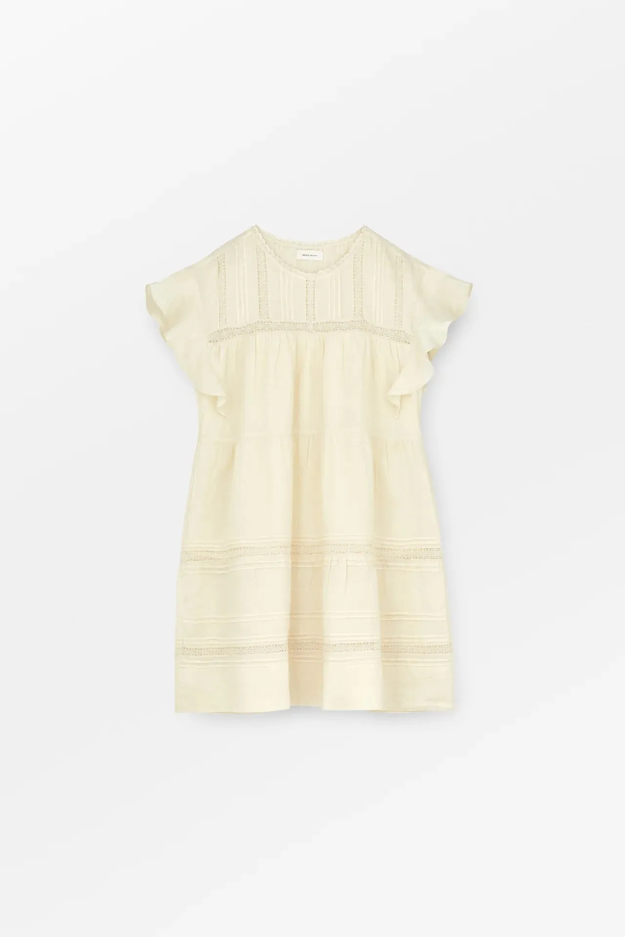 Pristine dress in buttermilk