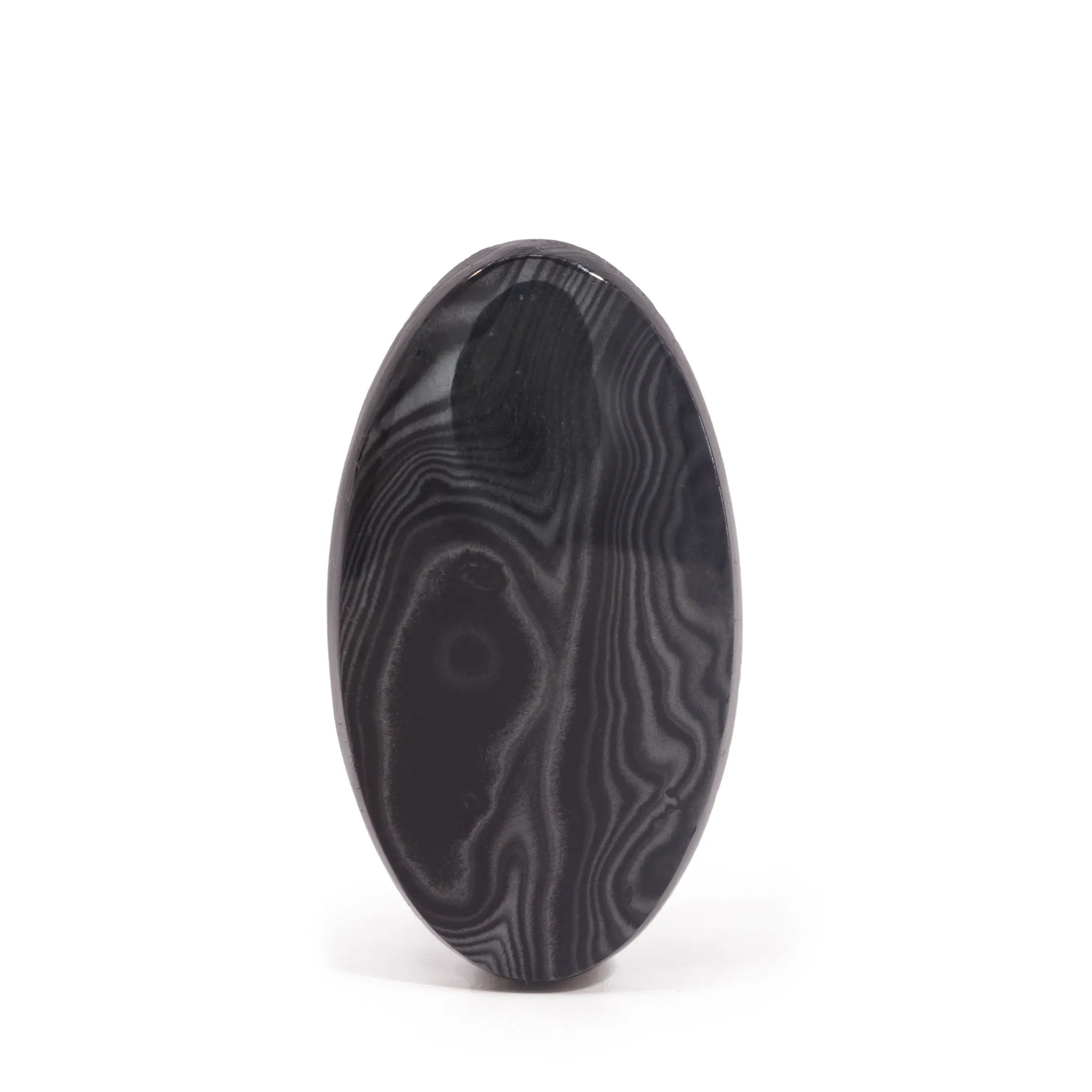 Psilomelane 26 Carat Oval Gemstone Cabochon