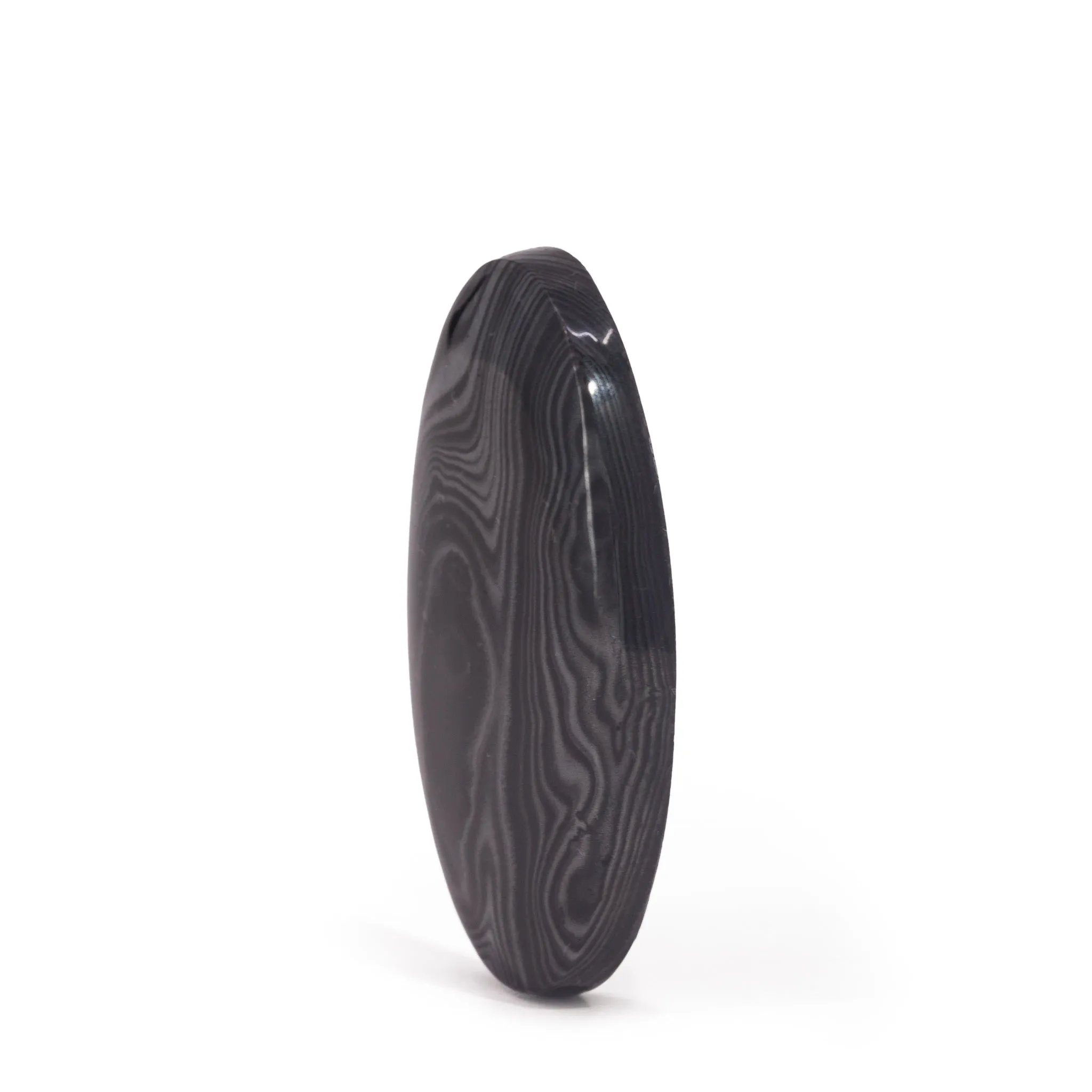 Psilomelane 26 Carat Oval Gemstone Cabochon