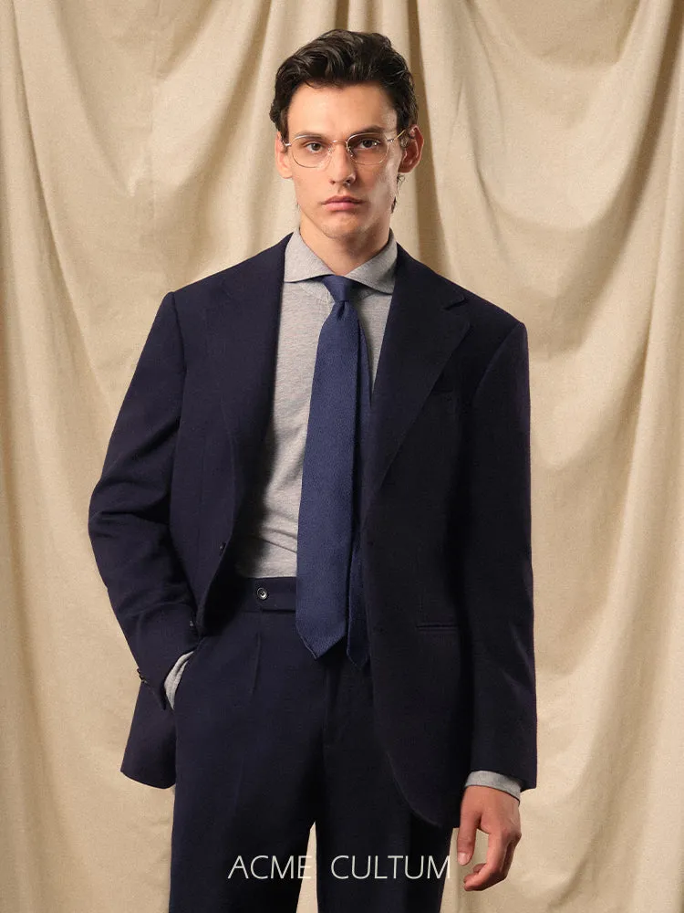 Pure Wool Flannel Blazer