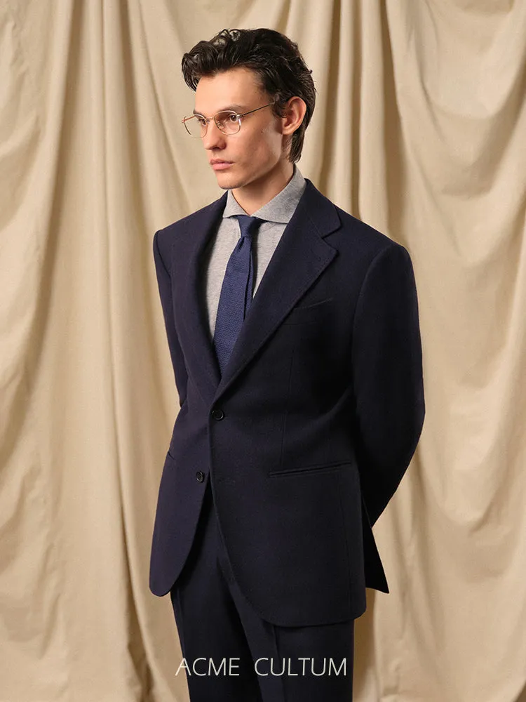 Pure Wool Flannel Blazer