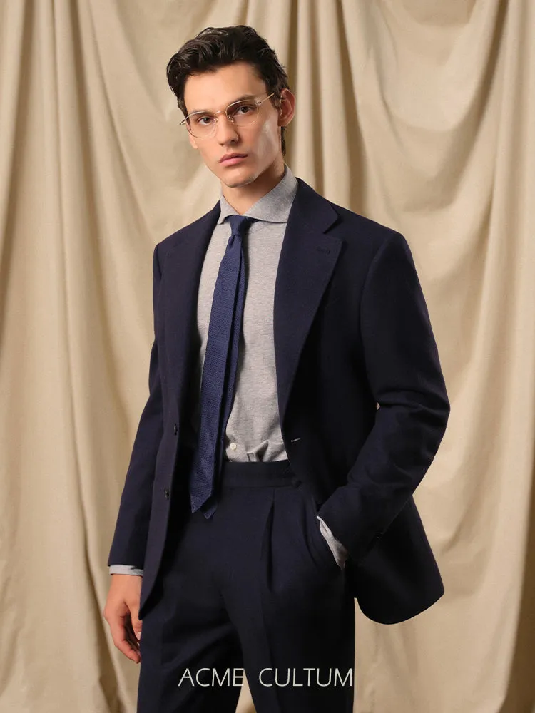Pure Wool Flannel Blazer