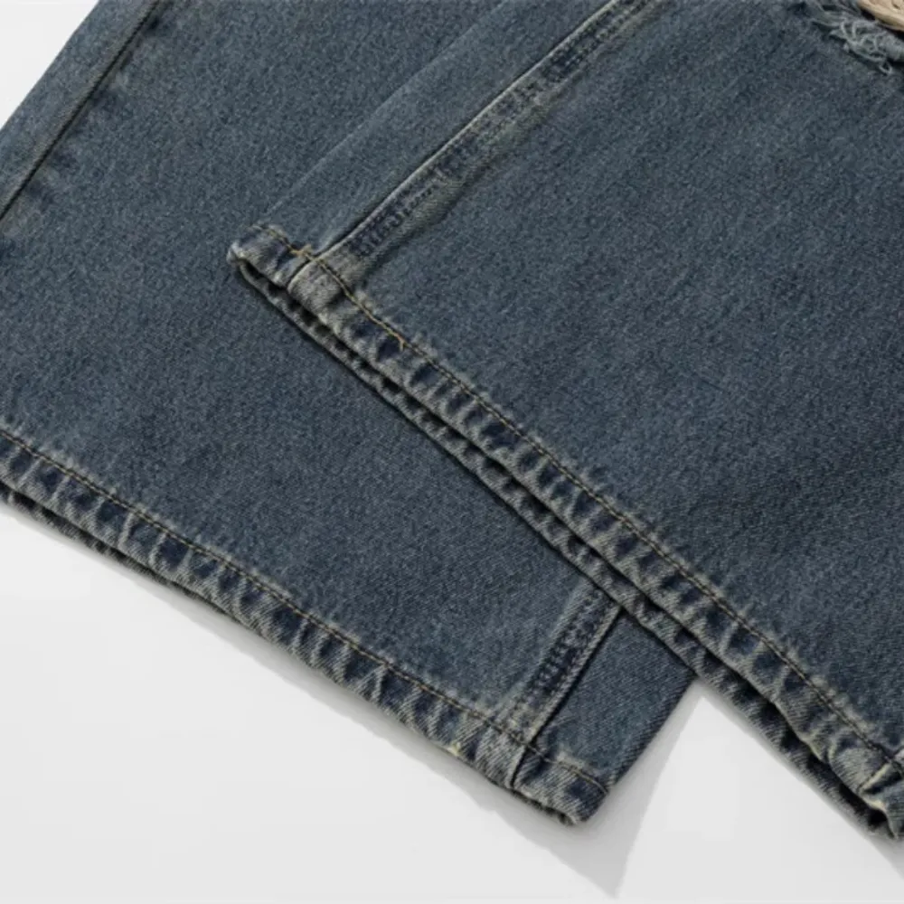 "American High Street Loose Ripped" Jeans