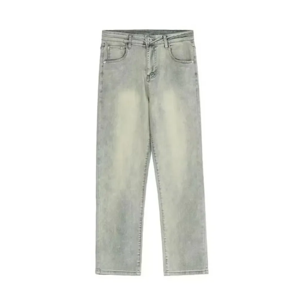 "American Letter Graphic Straight" Jeans